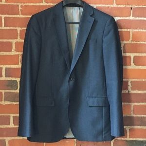 J.Ferrar Slim Suit Navy 30x32 38R